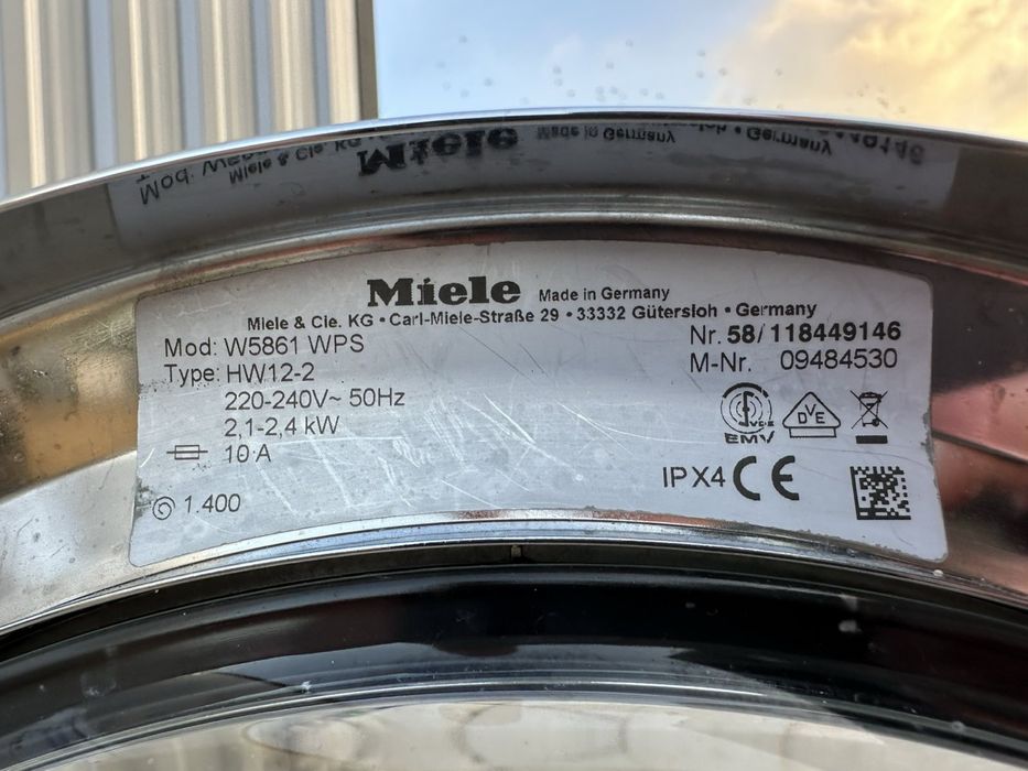 Пральна машина Miele W5873 WPS