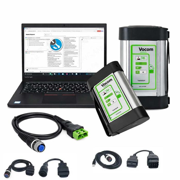 SERWISÓWKA ASO Volvo Ciężarowe FH Maszyny Budowlane + Laptop Gotowe