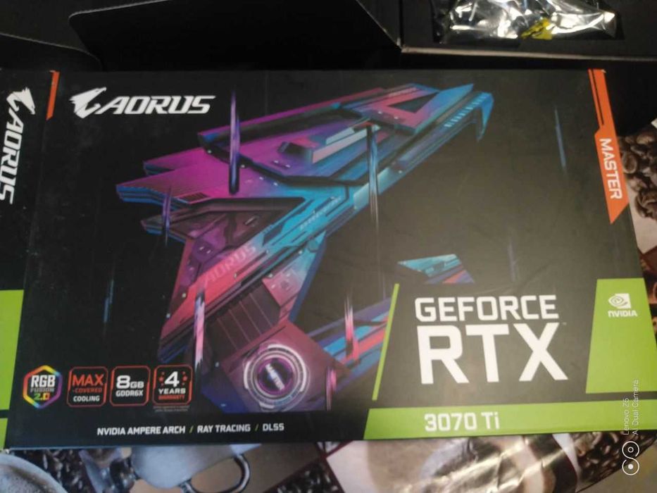 RTX 3070 TI Aorus Master 8GB GDDR6X