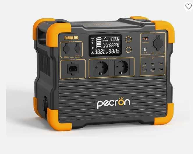 Зарядка станція PECRON 2200 ВТ E1500LFP 1536 Вт·год / портативна повер