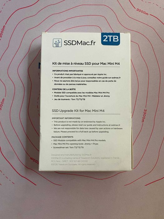 SSD 2TB do Mac mini M4 Pro NOWY.