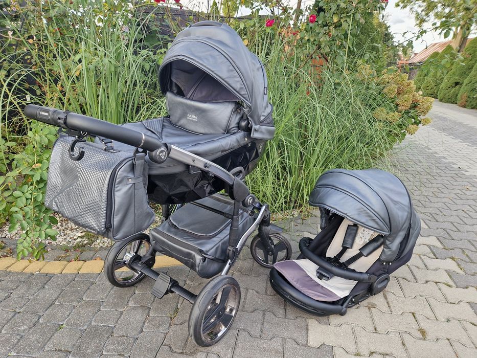 Wózek 2w1 gondola spacerówka dodatki Junama Diamond