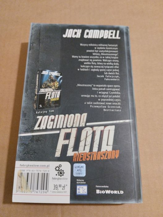 Jack Campbell - Zaginiona Flota. Nieustraszony