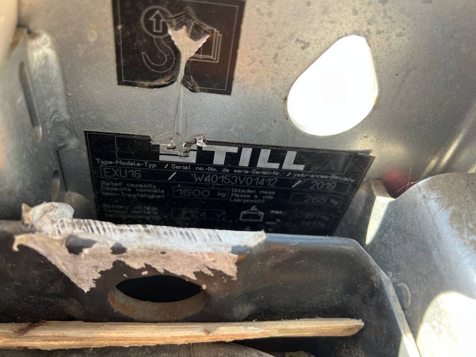 Електронавантажувач, рохля Still EXU 16