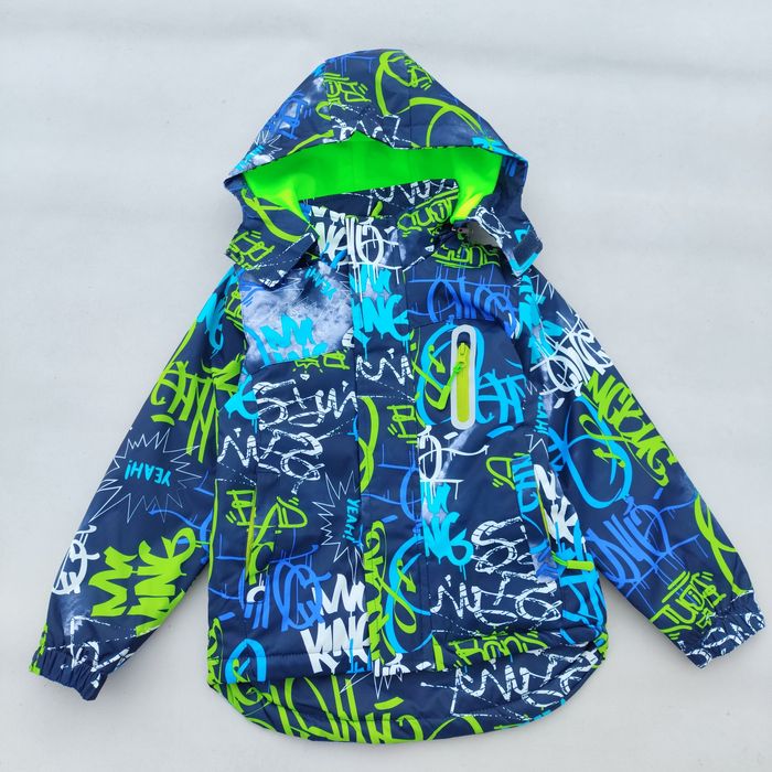 Дитяча термо куртка на флісі для хлопчиків