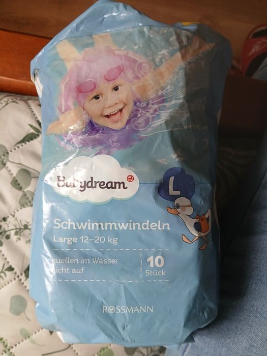 Pampersy do plywania 10-20kg L