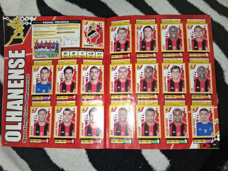 Caderneta Futebol 2011/12