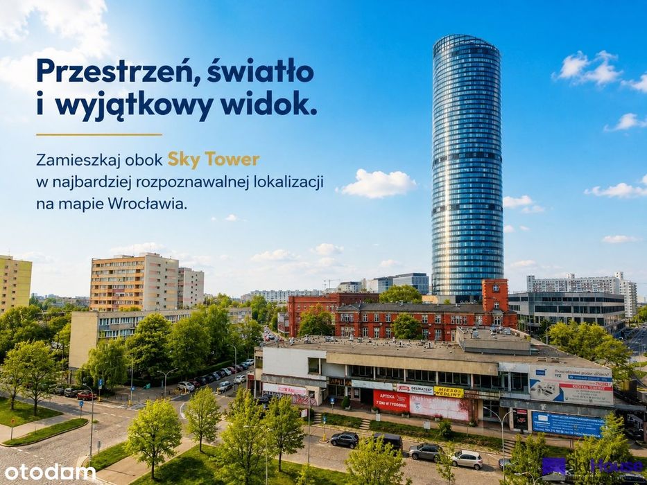 Mieszkanie z widokiem i Klimtem obok Skytower