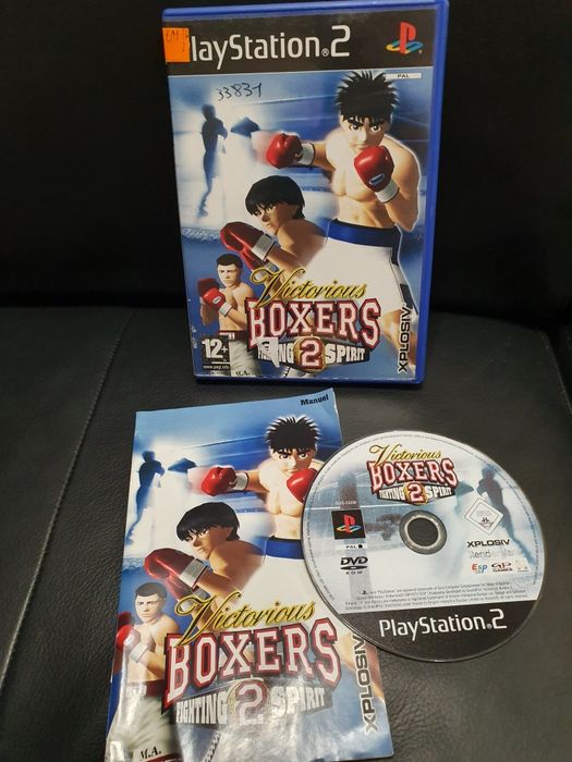 Gra gry ps2 playstation 2 Victorious Boxers 2 Fighting Spirit unikat