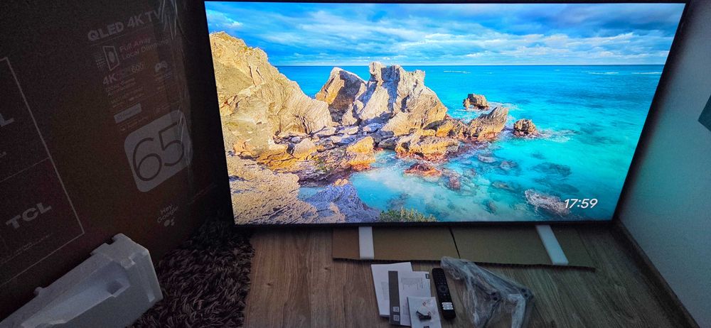 Nowy TV 65 cali QLED TCL 65C655 Pro Full Array Onkyo 50W Gwarancja 24m
