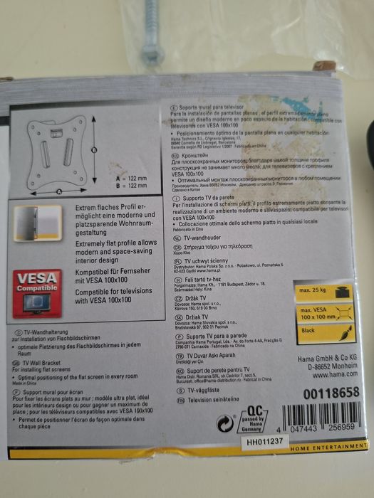 Suporte Lcd parede