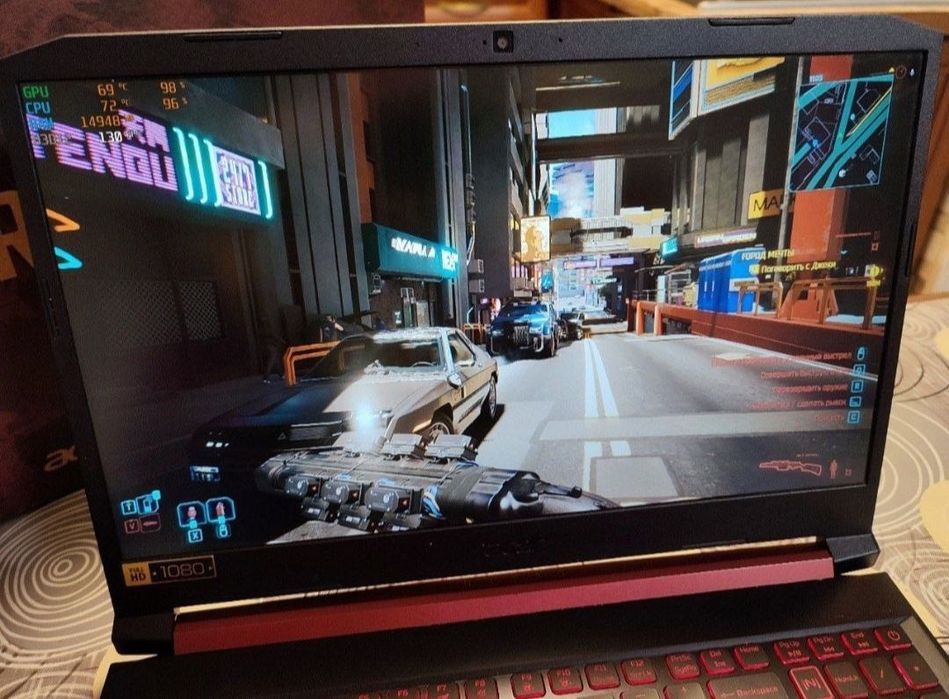 Acer nitro 5 2060 Nvidia RTX 144 герц: 20 000 грн. - Ноутбуки Київ на Olx
