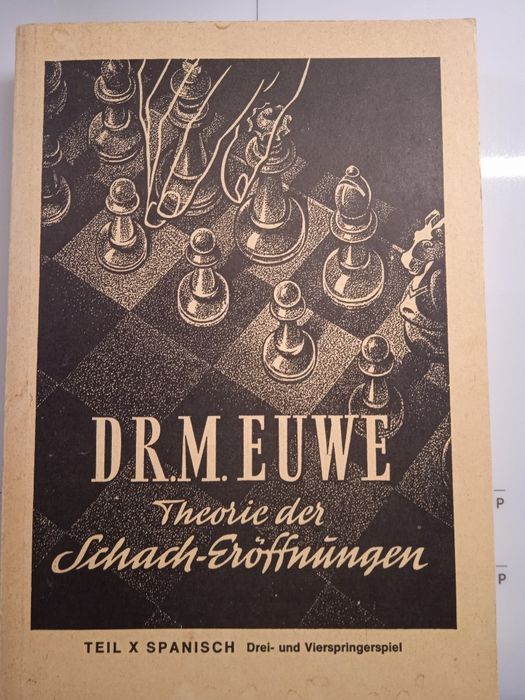 Theorie der Schach-Eroffnungen książka szachowa