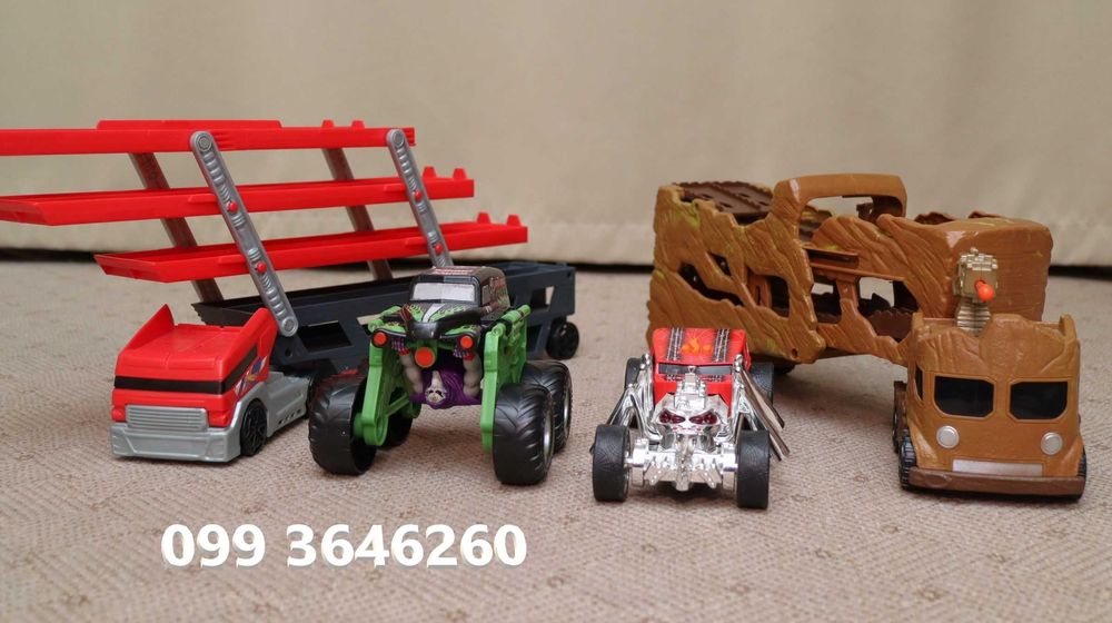 Пакет-набор лот б/у машин Хот Вилс, Hot Wheels.