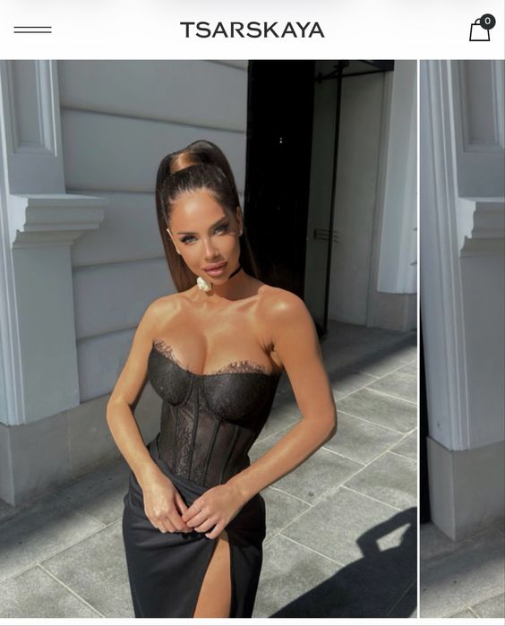 Продається корсет від tsarskaya.corset чорного кольору