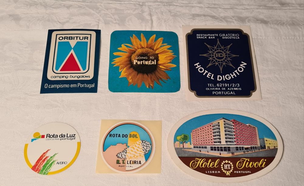 Colecao de Autocolantes da decada de 70/80/90.