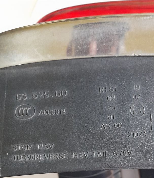 Farolim de trás Mini One impecável