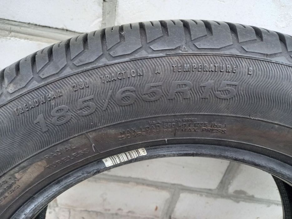 Продам летние шины резину Goodyear GT3 185/65 R15 2 шт
