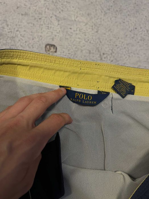 Granatowe szorty kąpielowe Polo Ralph Lauren M