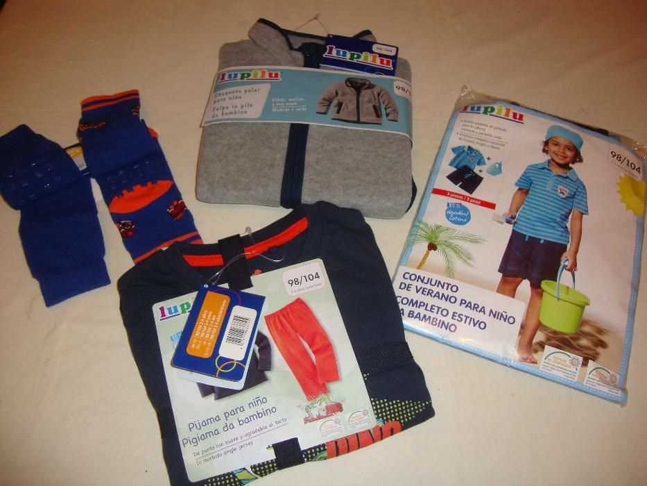 Conjunto Lupilu, 2 a 4 anos (novo)