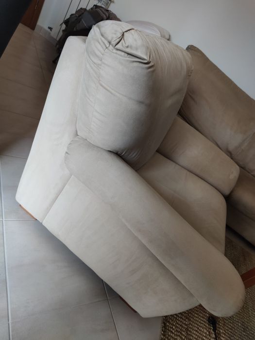 Alerta - Cachemira Sofá 3 lugares com cama + Sofá 1 lugar