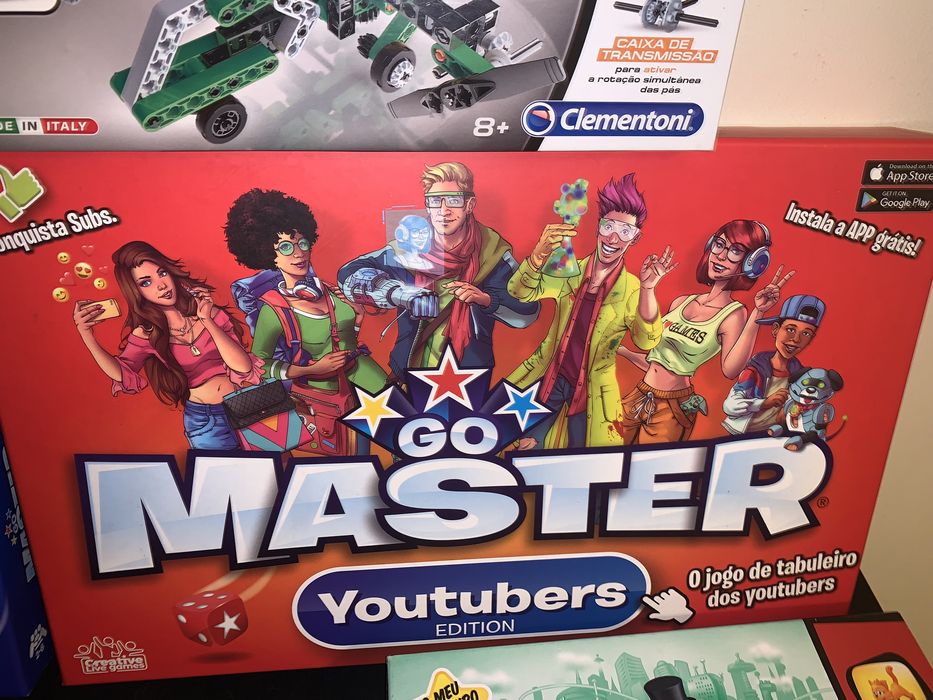 2 Jogos GO MASTER - Gamers + Youtubers