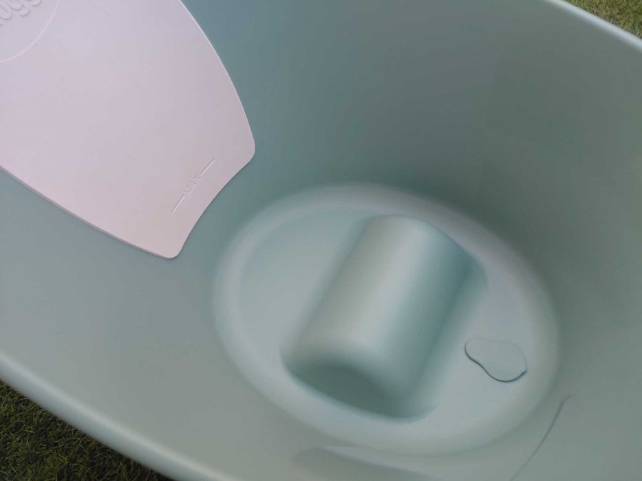 Banheira de Bebé Shnuggle Azul — Apoio Anatómico