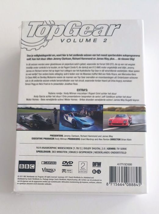 Série Top Gear Volumes 1 + 2 + 3 + 4 + 5