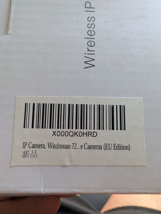 Câmara ptz interior wireless wisdoman