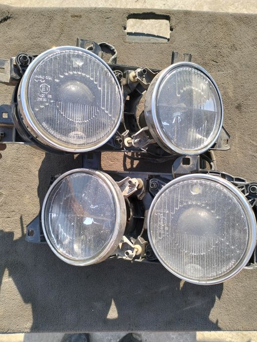 Фари Hella Black, BMW e34, e32