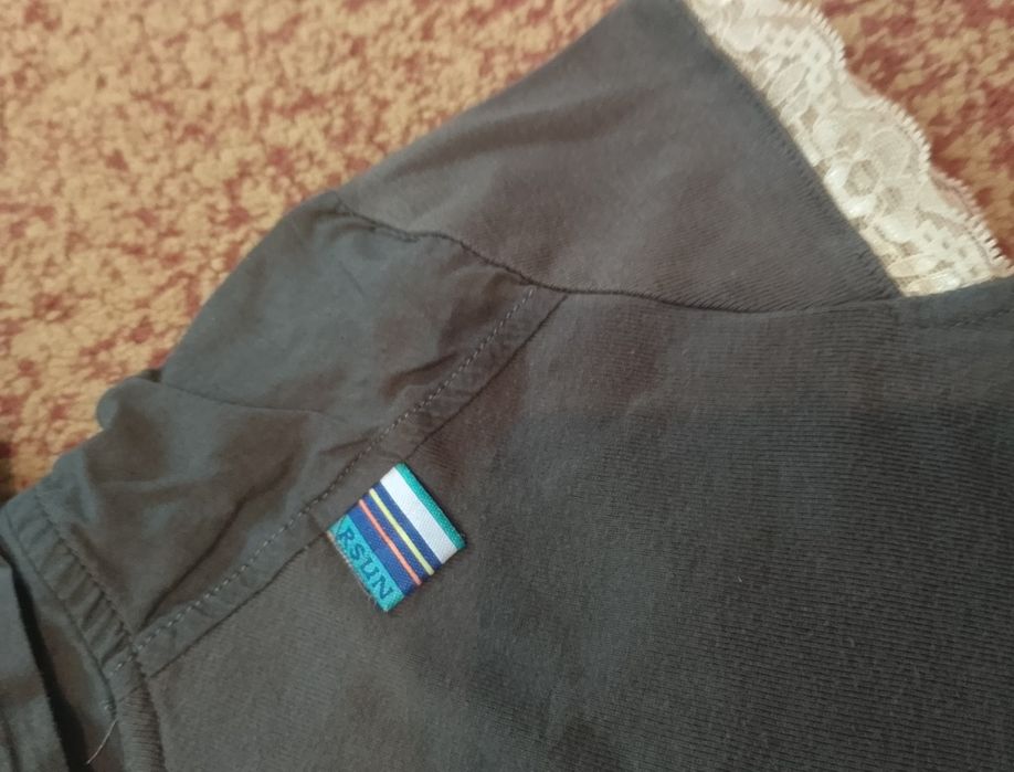 Koszula z koronką i kapturem