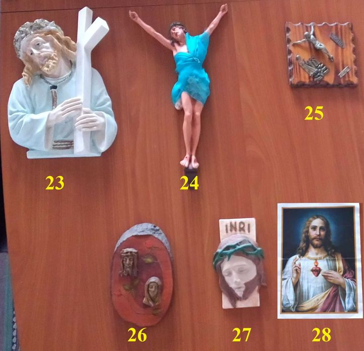 Arte sacra, 27 peças