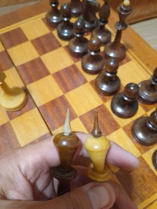 Шахматы большие дерево СССР