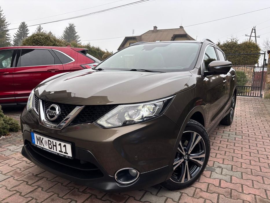 Nissan Qashqai Nissan Qashqai DGI-T Niski Przebieg Panorama LED Navi Kamery Radar ASO