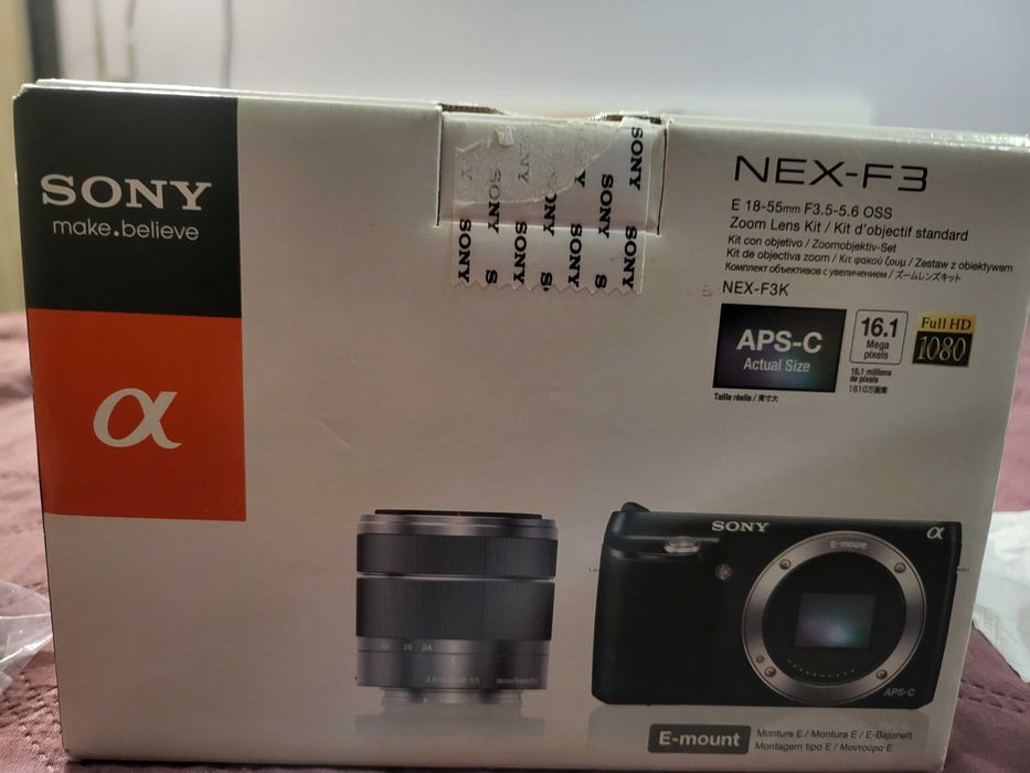 Aparat cyfrowy SONY NEX-F3