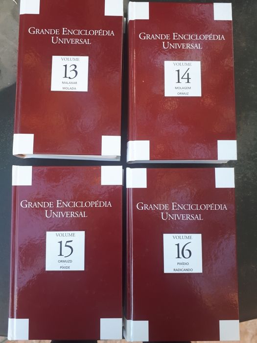 TROCO Grande Enciclopédia Universal  COMPLETA E NOVA NUNCA USADA