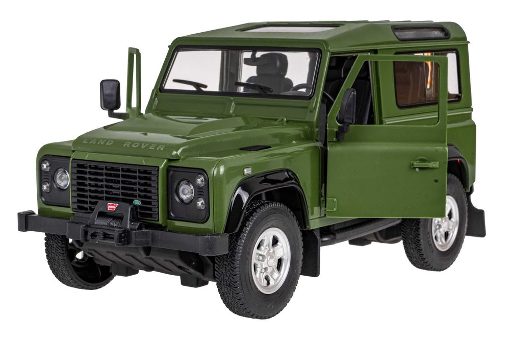 Auto R/C Land Rover Defender 1:14 RASTAR Zdalnie Sterowane 78400.ZIELO
