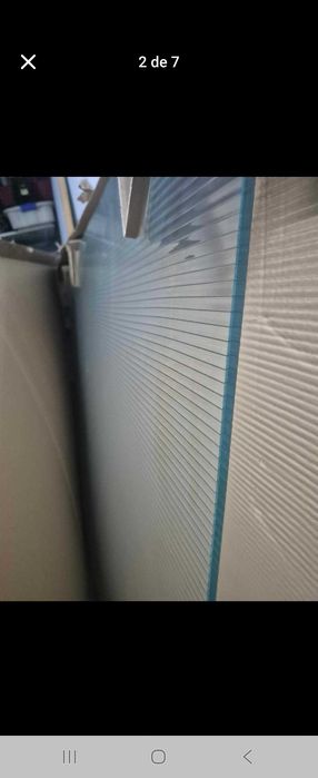 Vidro fixo de duche novo 140x200 de 8mm novo (embalado)