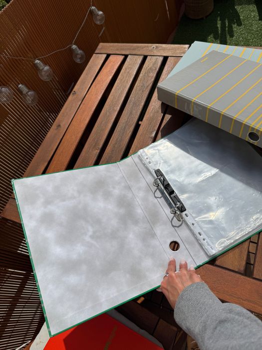 Conjunto 3 dossiers A4