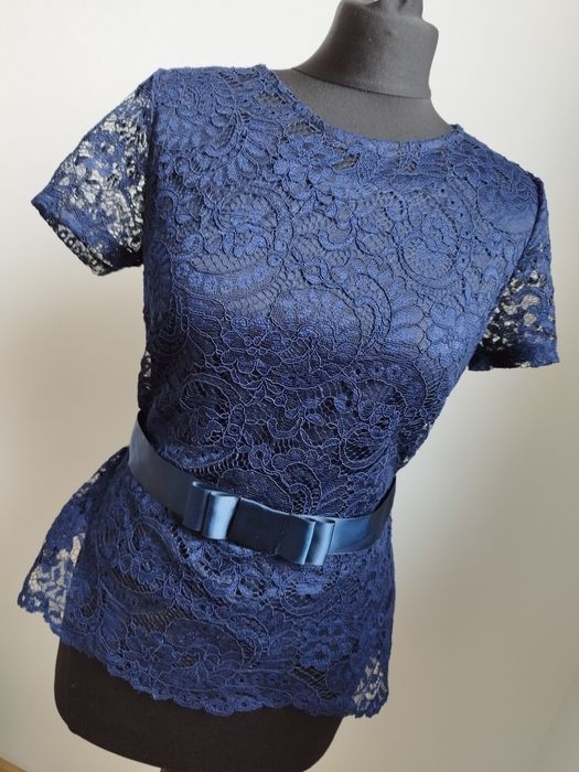 Bluzka damska z krótkim rękawem elegancka