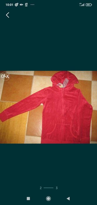 Bluza z kapturem damska dziewczęca