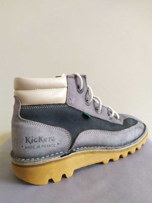 Оригінальні шкіряні черевики Kickers (Made in France) — Розмір 37
