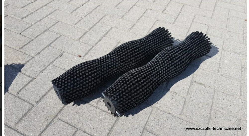 Szczotka falista do szczotkarki, myjki warzyw | 550mm | OD PRODUCENTA