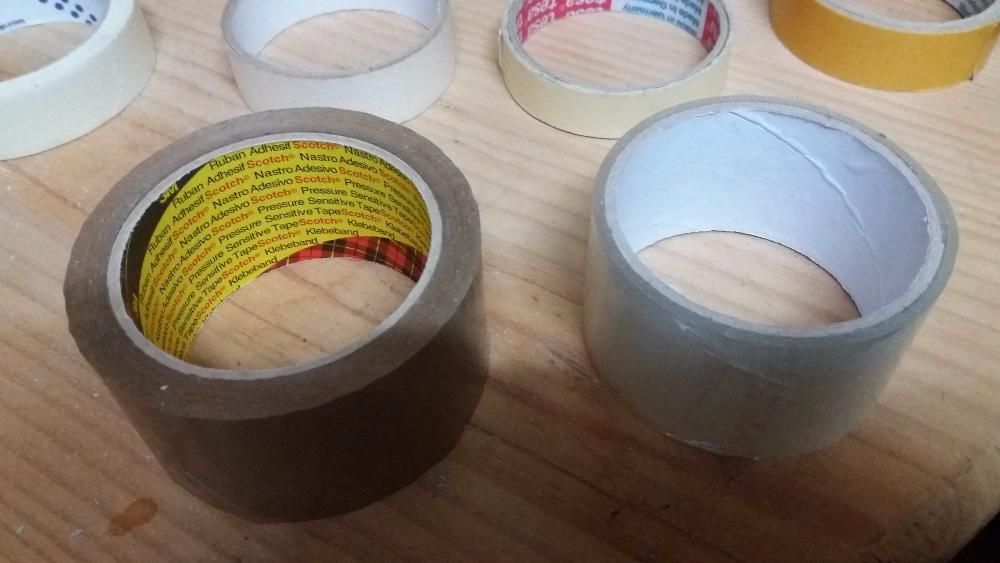 Fita Colas de dupla face e colas