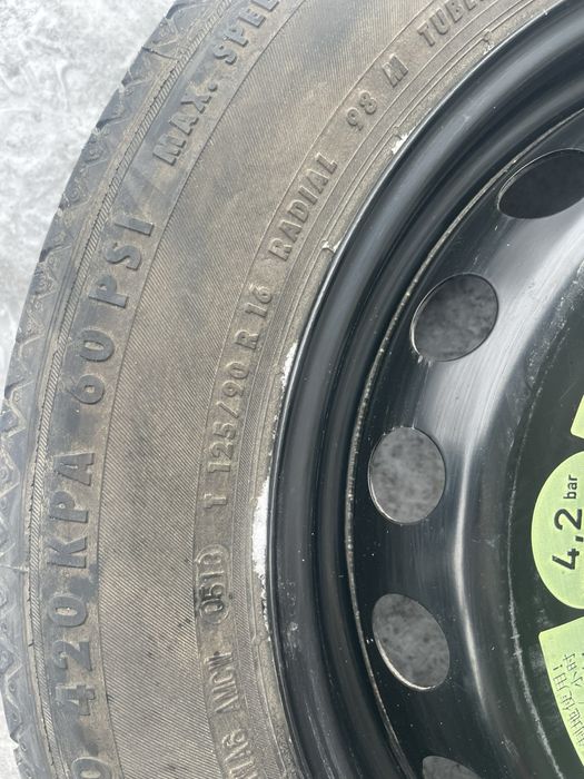 Докатка мерседес w204 125/90/r16 Continental