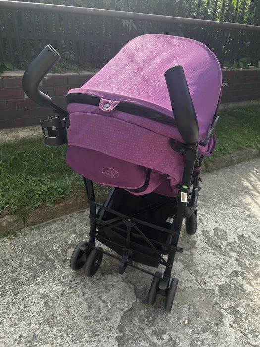 Fioletowy wózek spacerówka kiddy evocity 1