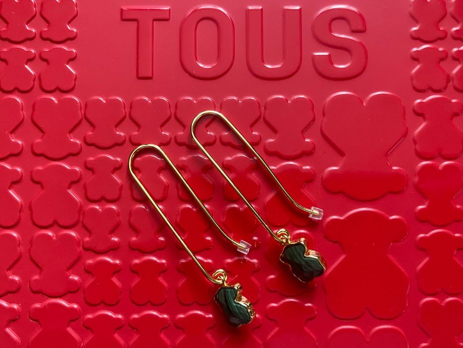 Tous kolczyki Icon Color z malachitami