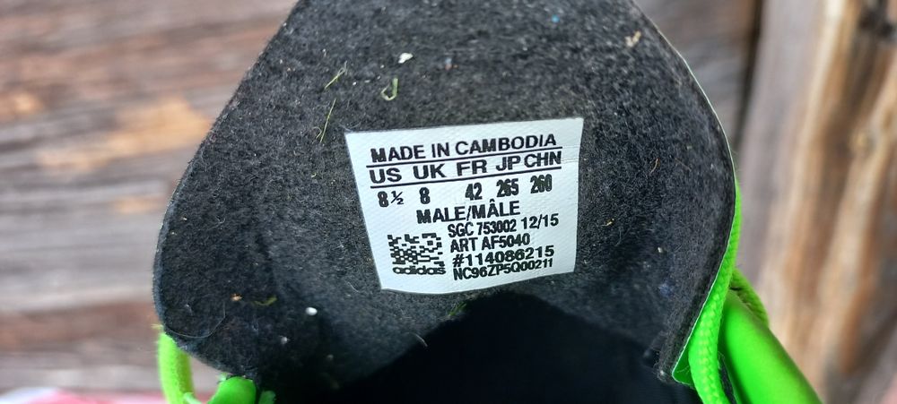 ADIDAS 41r/ 26cm