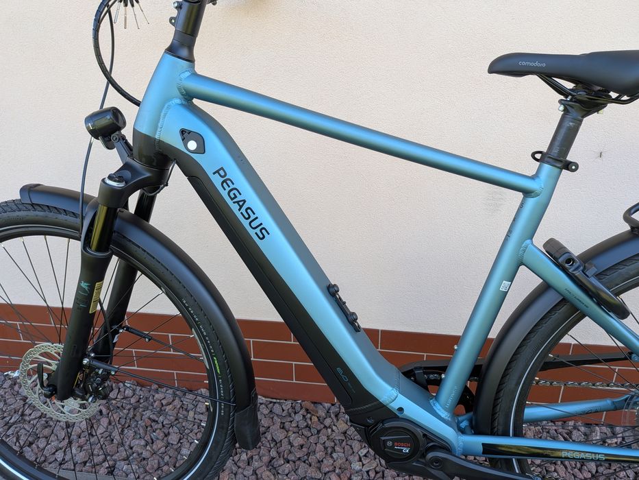 Jak nowy elektryk PEGASUS PREMIO EVO 10 LITE * Bosch CX Smart * 17km! * Suntour Air * 55 cm