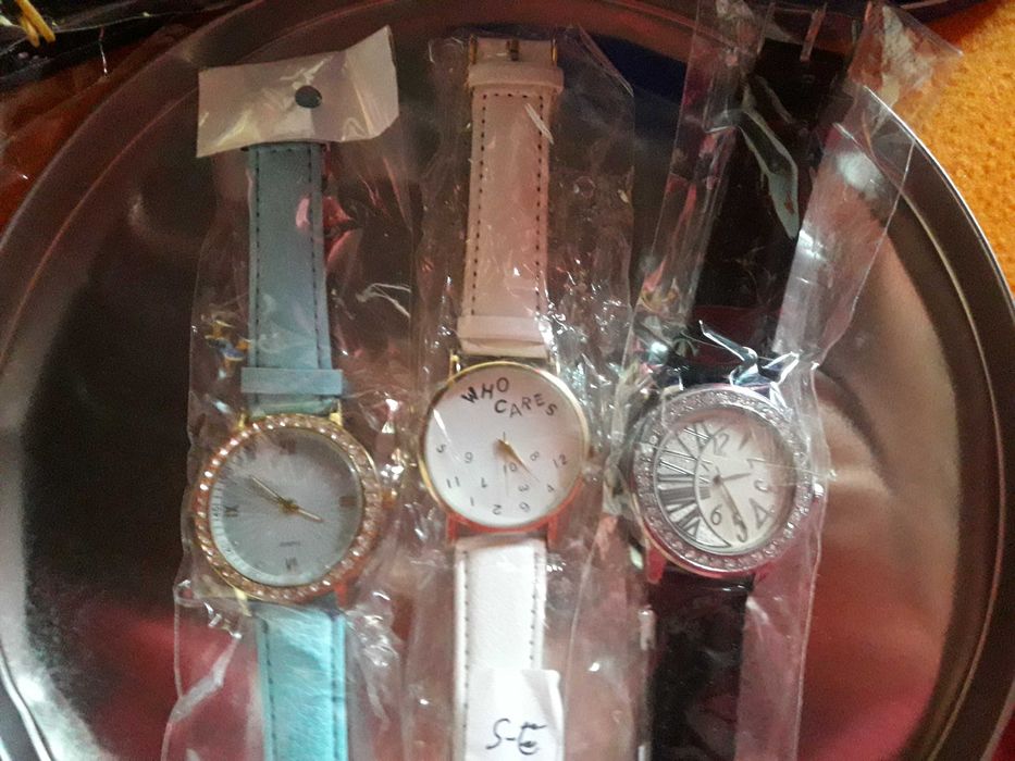 conjunto 3 relógios novos